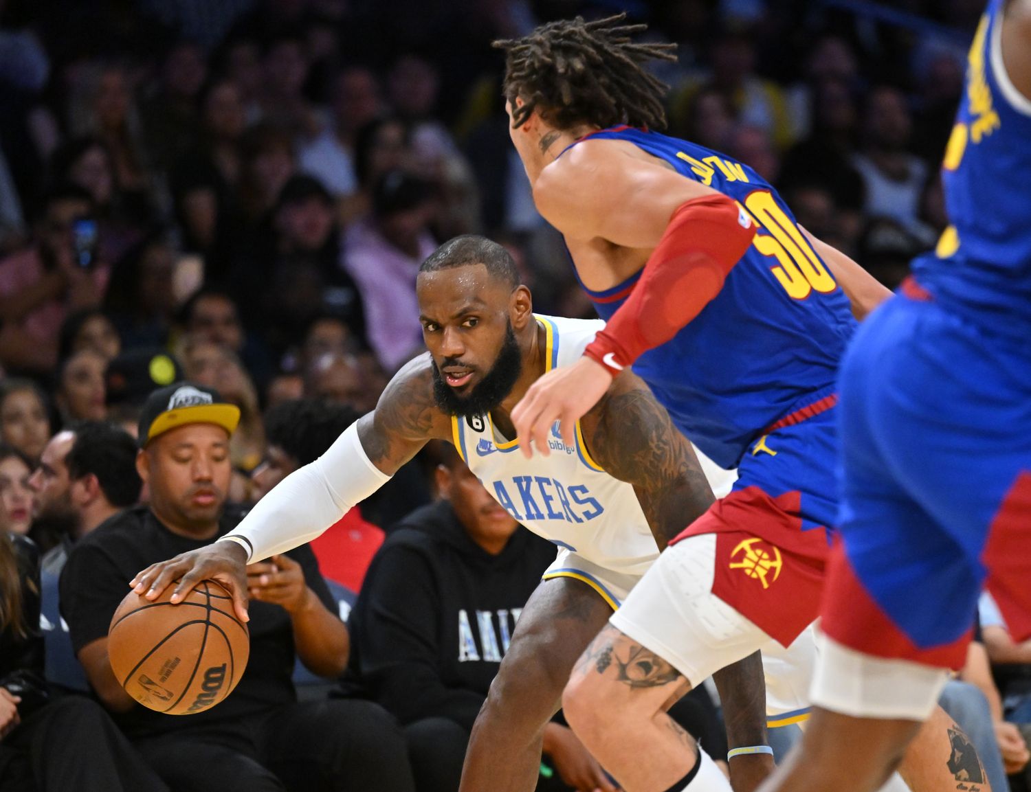 lebron james aaron gordon 10-30-22